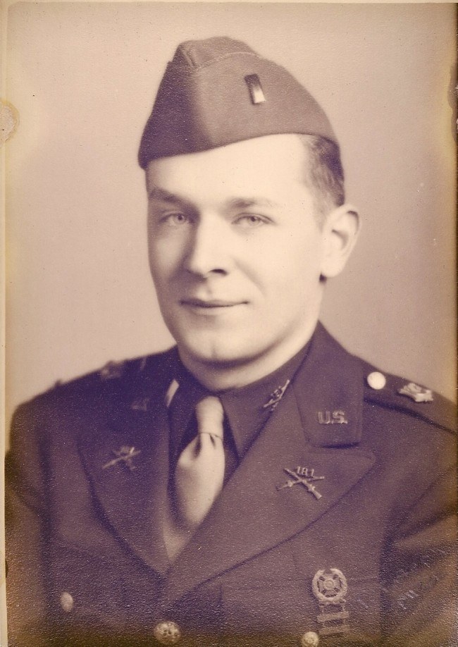 Wilfred E. Lang army photo