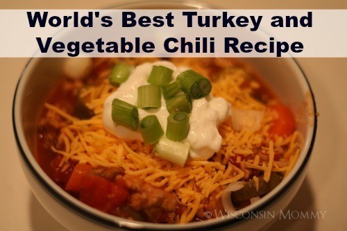 turkey and vegetable chili recipe