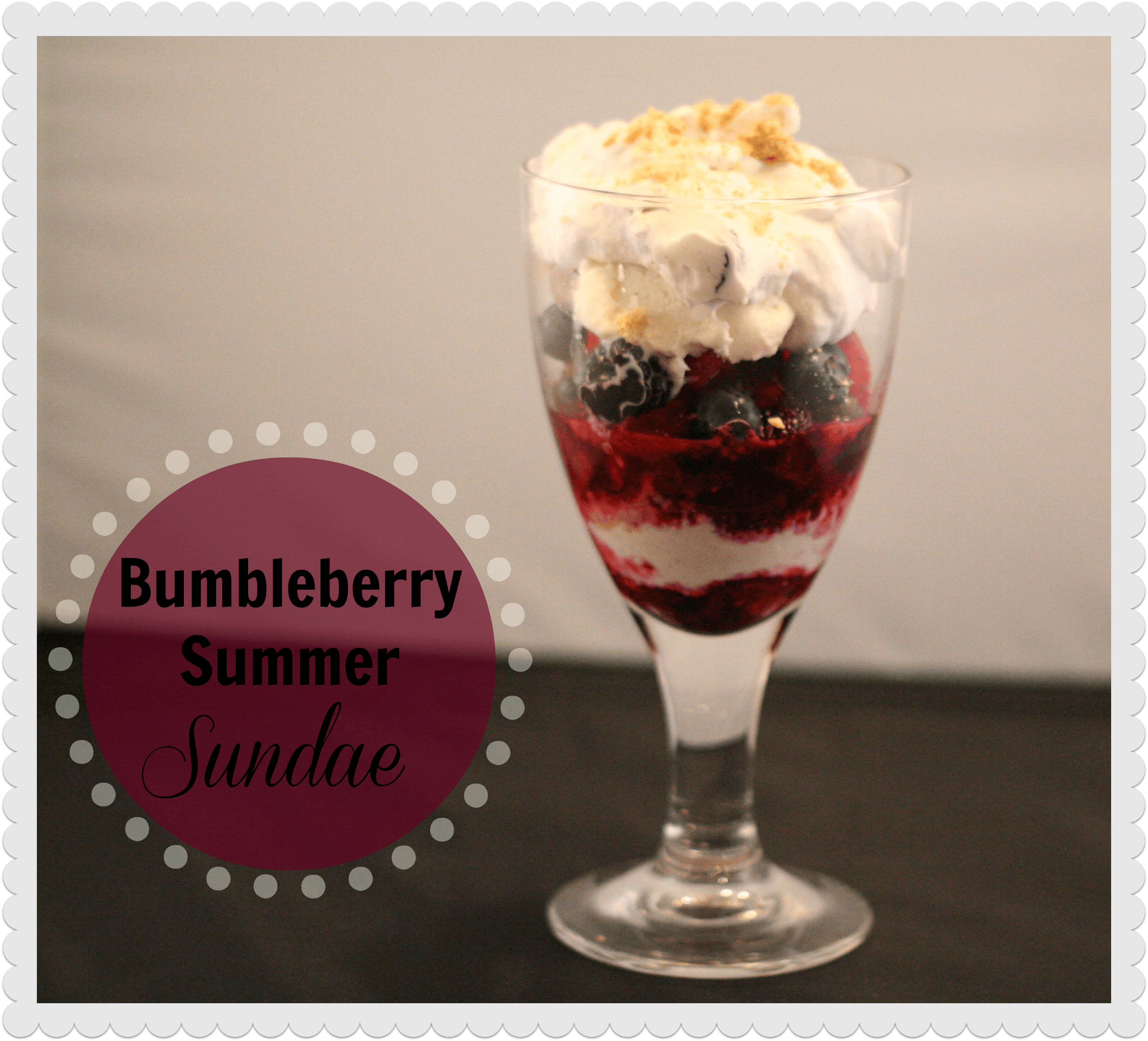 summer dessert with berries