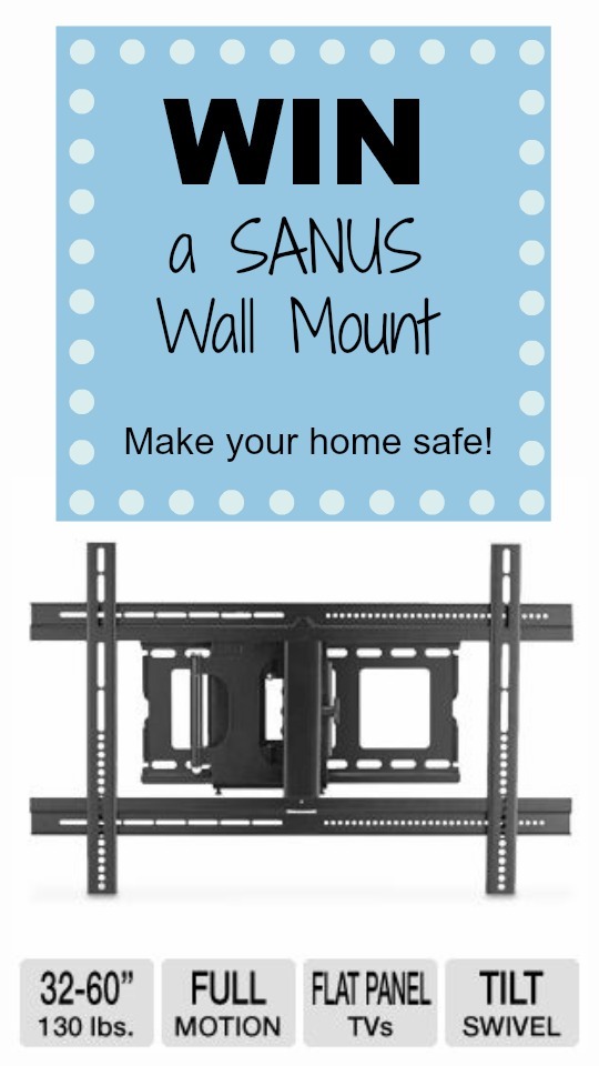SANUS wall mount giveaway