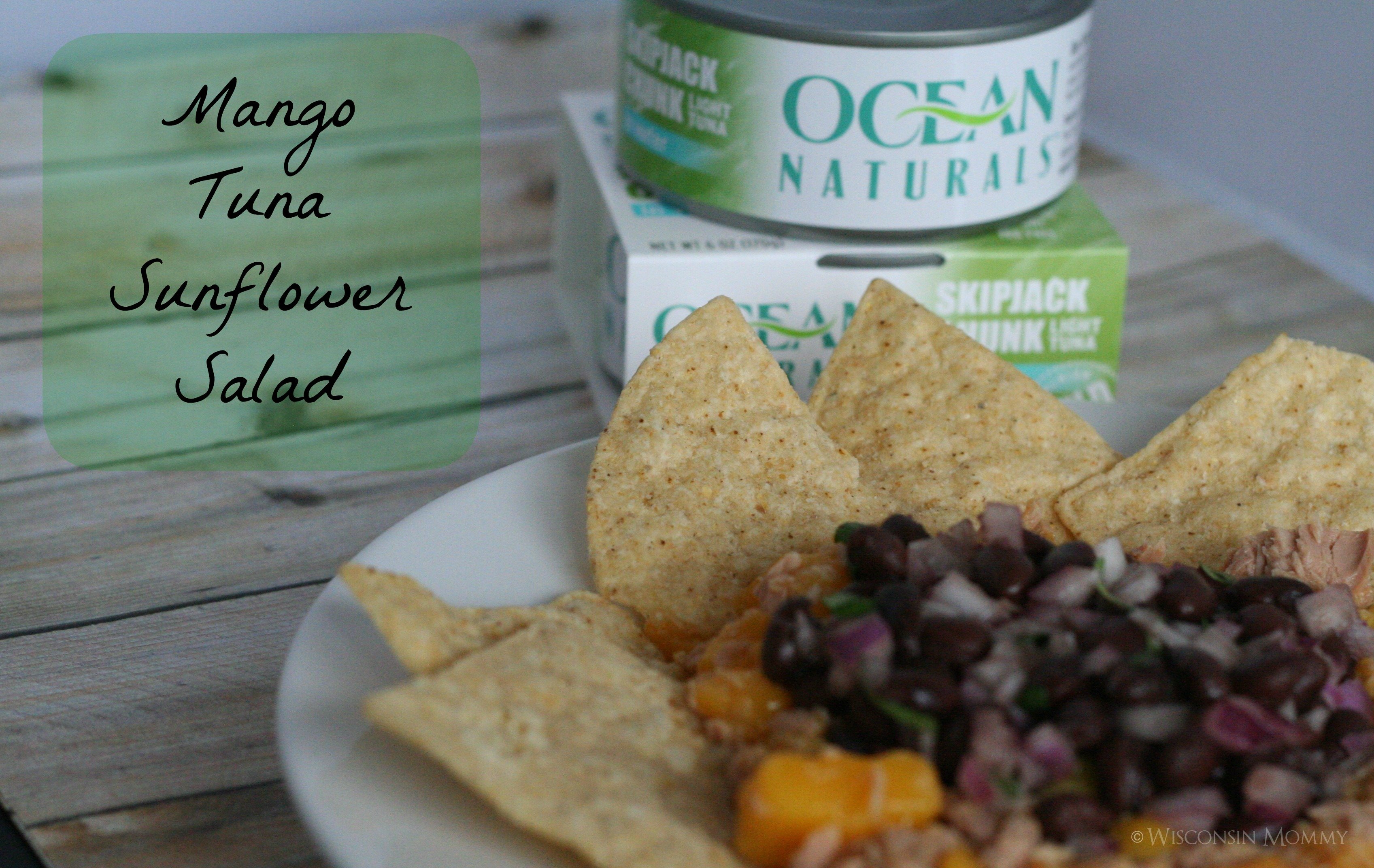 Mango Tuna Sunflower Salad