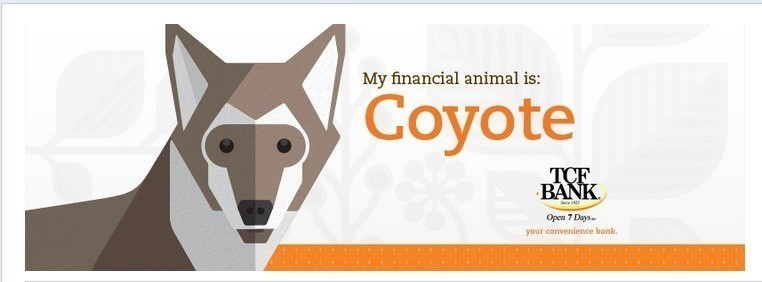 Find Your Financial Animal with TCF Bank #MC