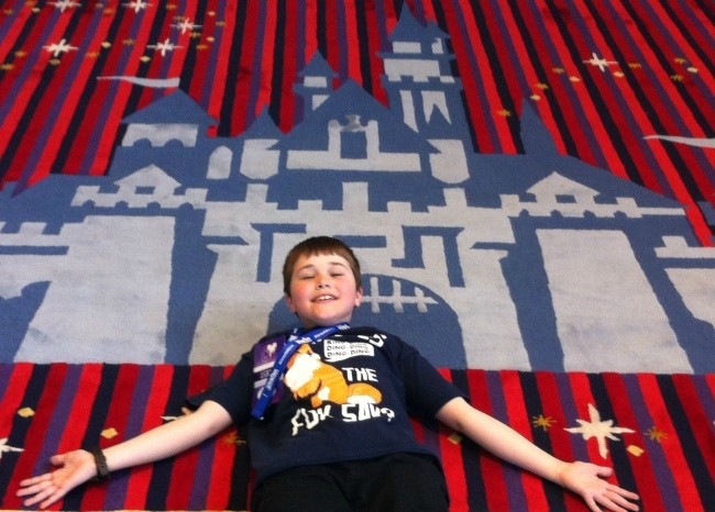 disneyland welcome mat