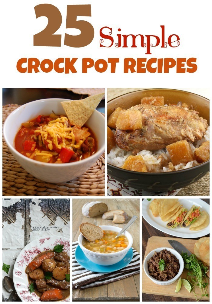25 Easy Crock Pot Recipes