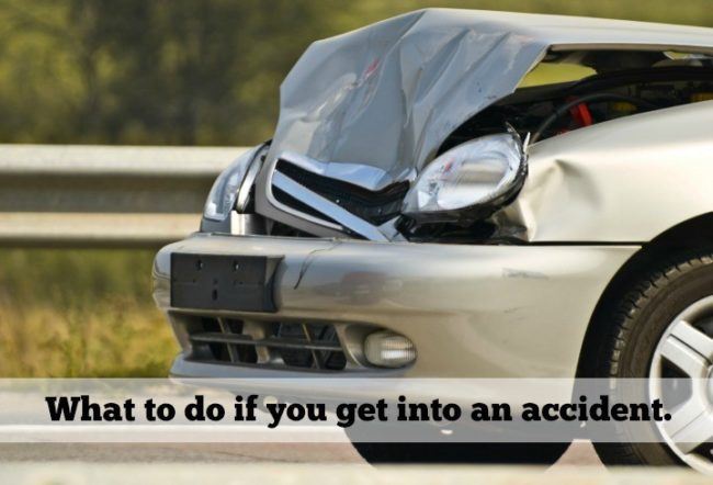 what to do car accident