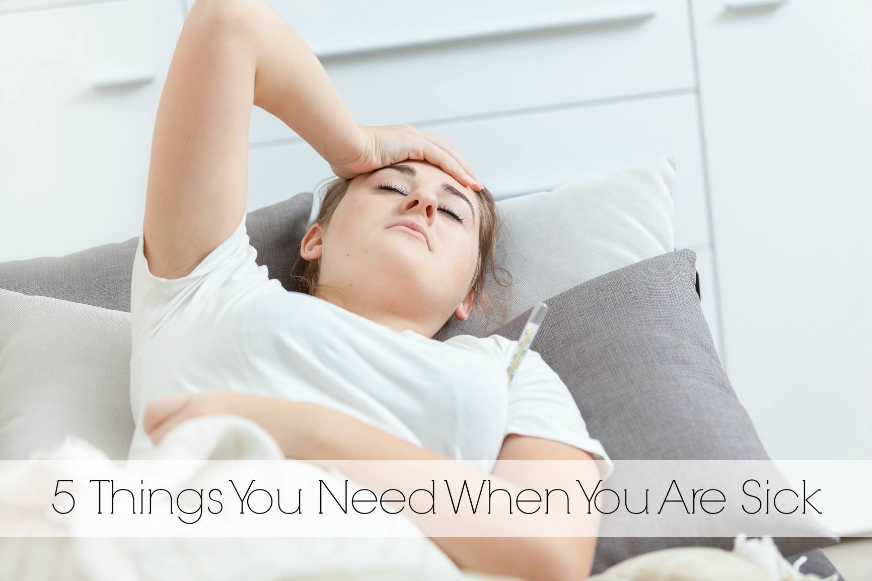 things that will make you feel better when sick