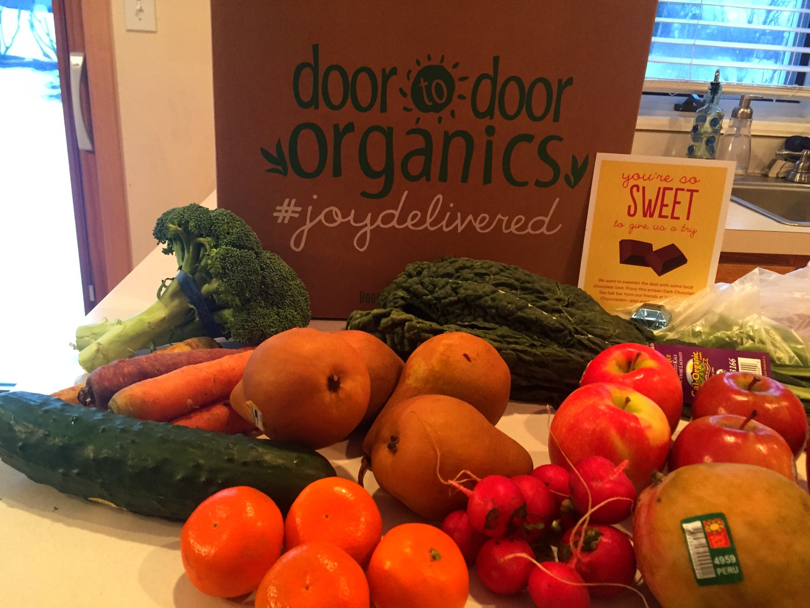 Organic Produce Delivered to Your Door!!
