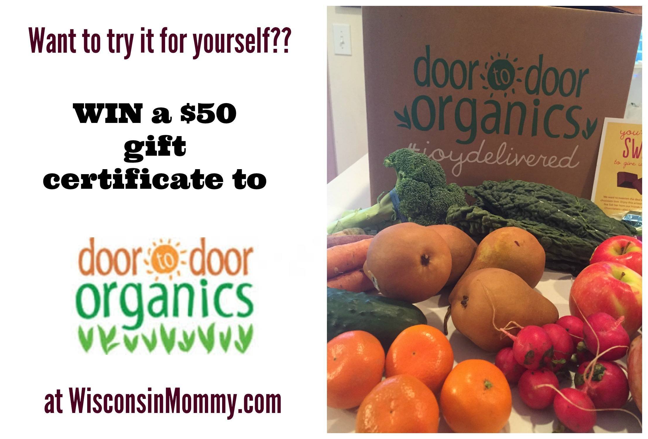 Get Fresh Organic Produce Delivered to Your Door