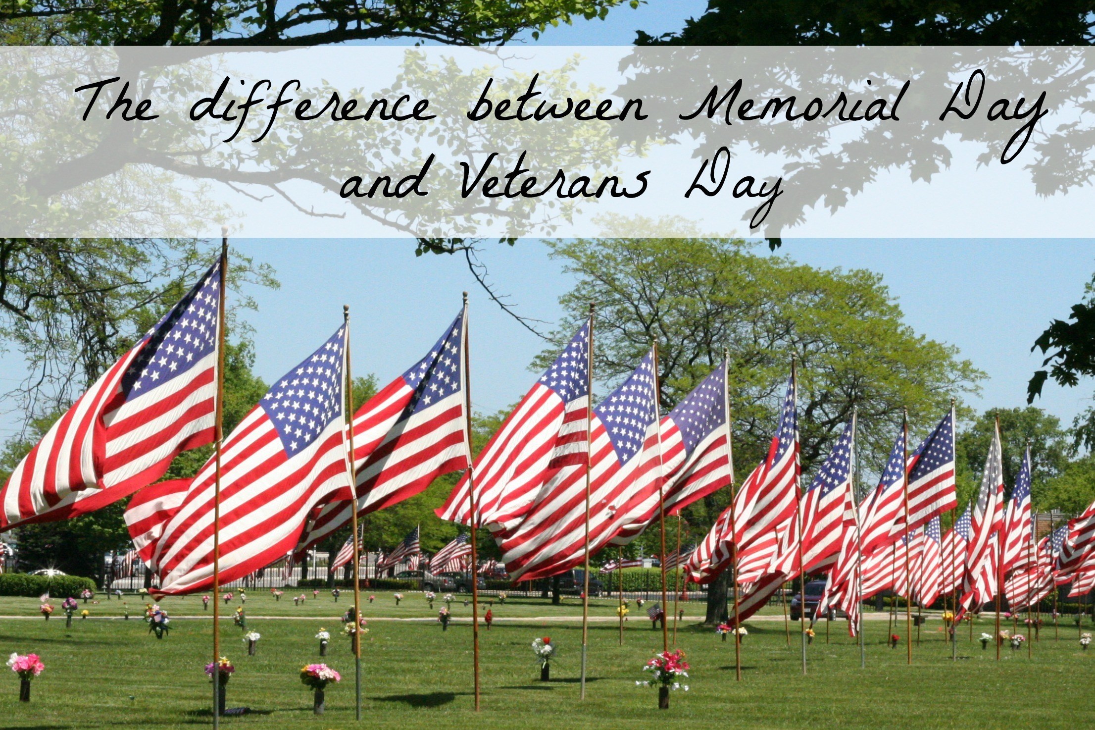 what is the difference memorial day veterans day