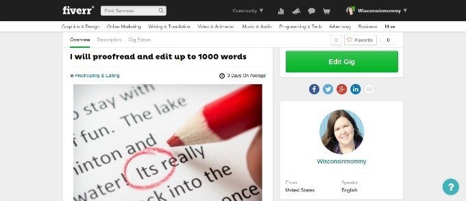 Fiverr Gig Wrap Up &ndash; What I&rsquo;ve Learned