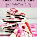 Cute red and pink candy bark, perfect for Valentine's Day.