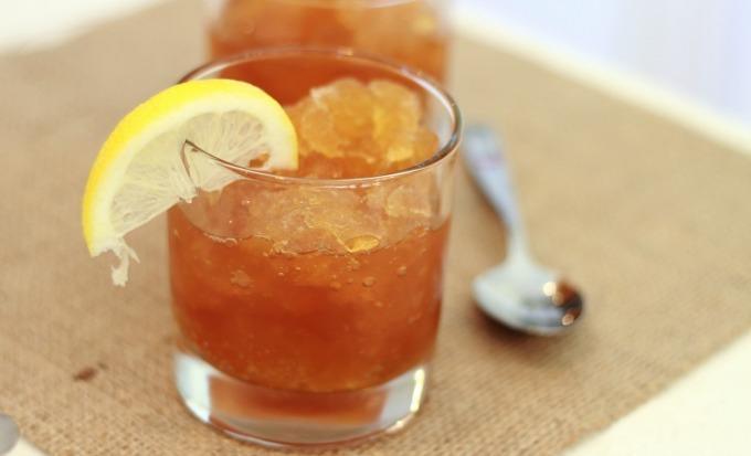 Lemony Sweet Tea Granita Recipe