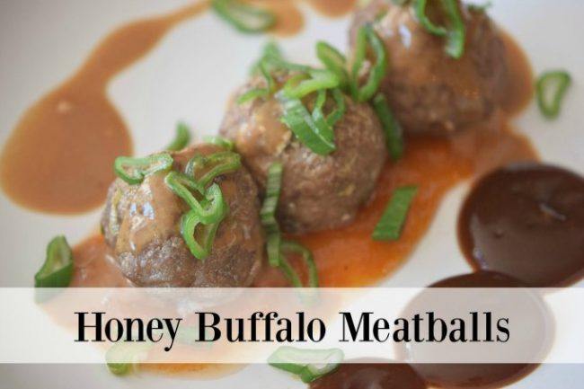 recipe honey buffalo meatballs