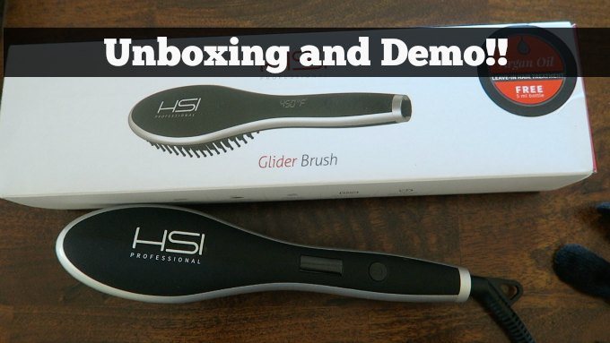 hair straightening brush