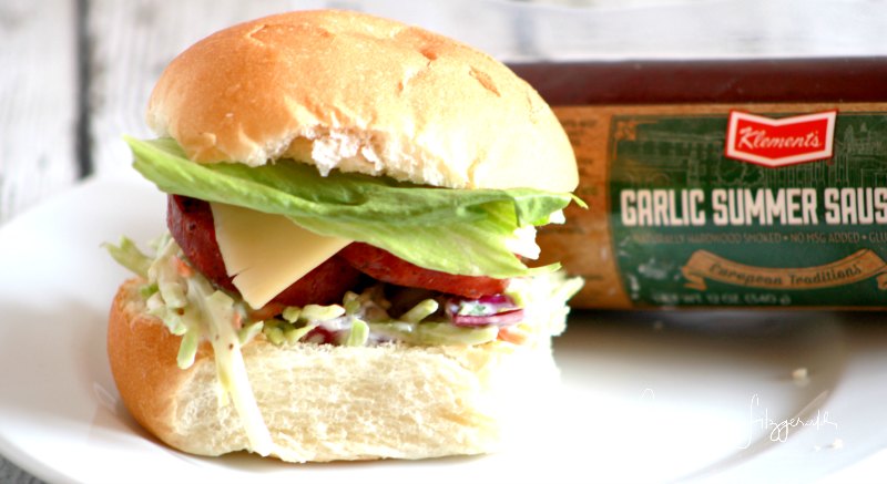 Klement&rsquo;s Grilled Summer Sausage Sliders