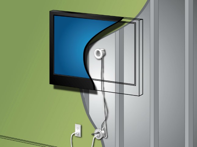 How to Hide TV Wires and Power Cords