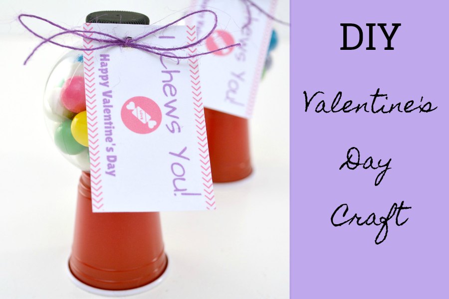 DIY Gumball Craft for Valentine&rsquo;s Day