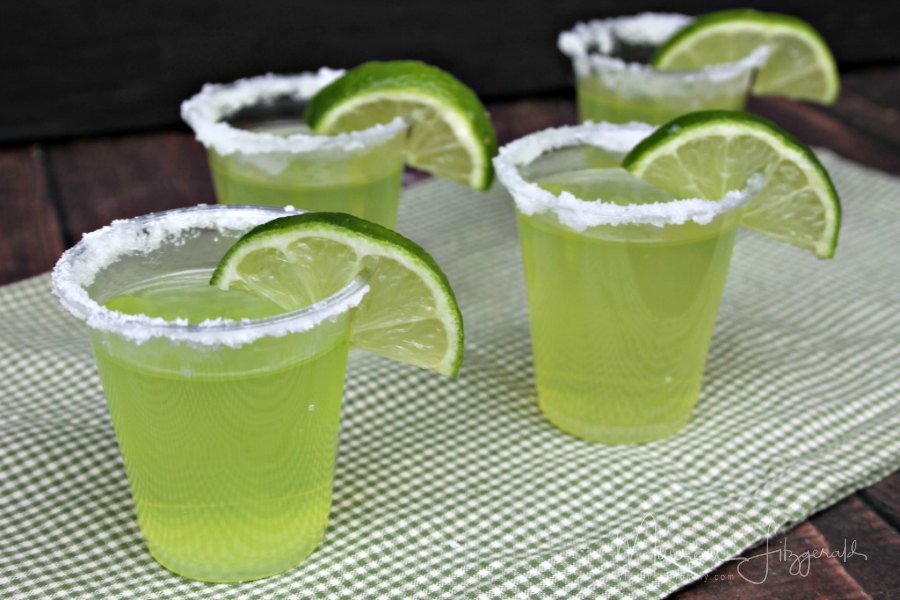Lime Margarita Jello Shots