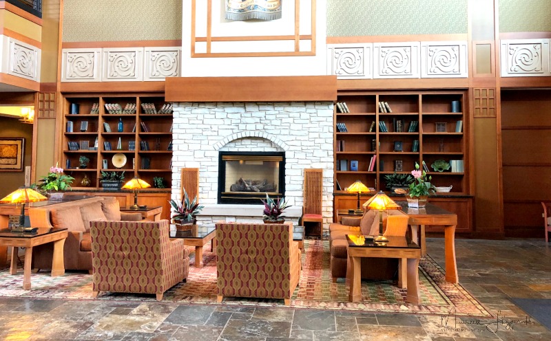 eaglewood resort and spa lobby