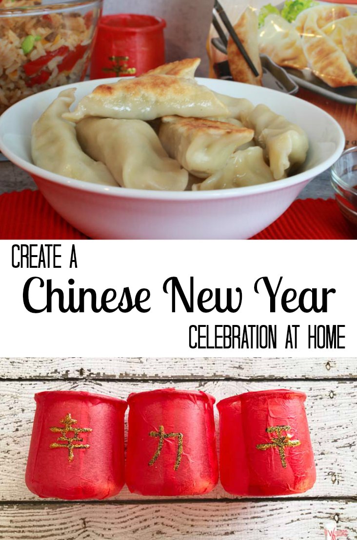 Chinese New Year is on February 5th this year. We are celebrating at home with a traditional dumpling dinner and a fun DIY red lantern craft. #LingLingAsian #LL #ad