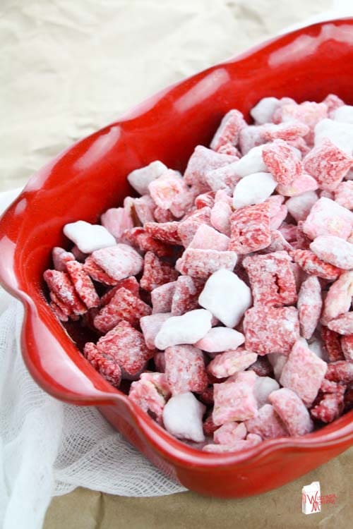 valentines puppy chow recipe nut free