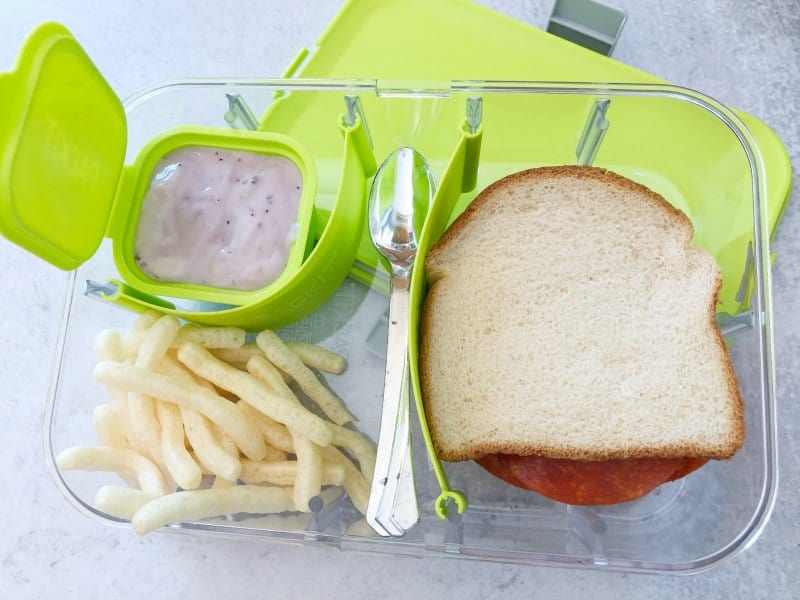 PackIt freezable bags keep lunches cold with their built in freezer packs.