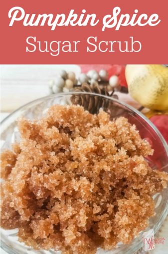 This DIY pumpkin spice sugar scrub is a great way to exfoliate that summer skin and welcome fall. 