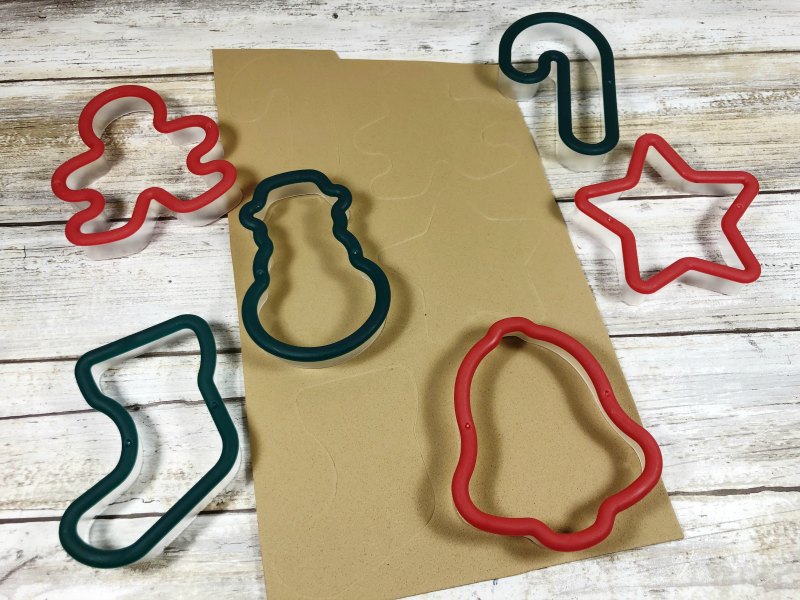 1 foam cookie ornaments