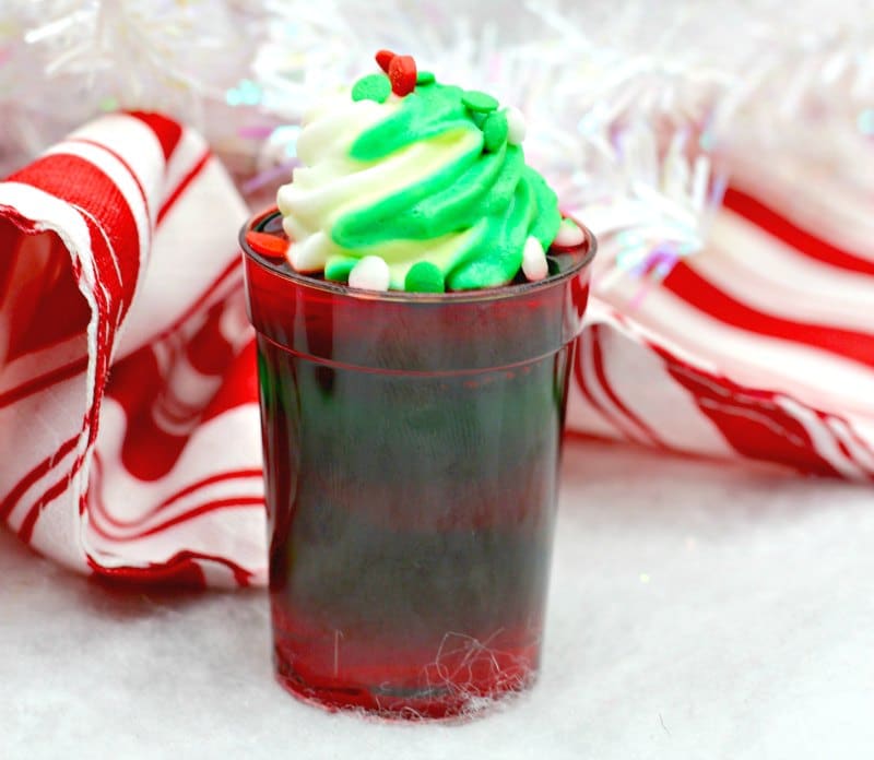 grinch jello shots