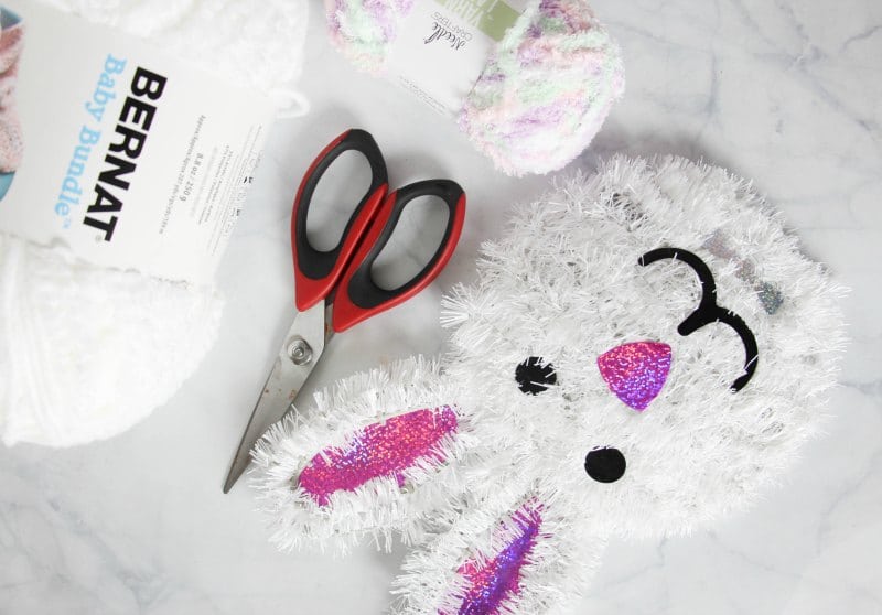 bunny butt wreath supplies