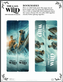 call of the wild bookmarks
