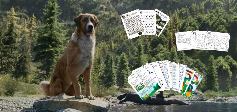 Disney Movies: The Call of the Wild Activity Pages