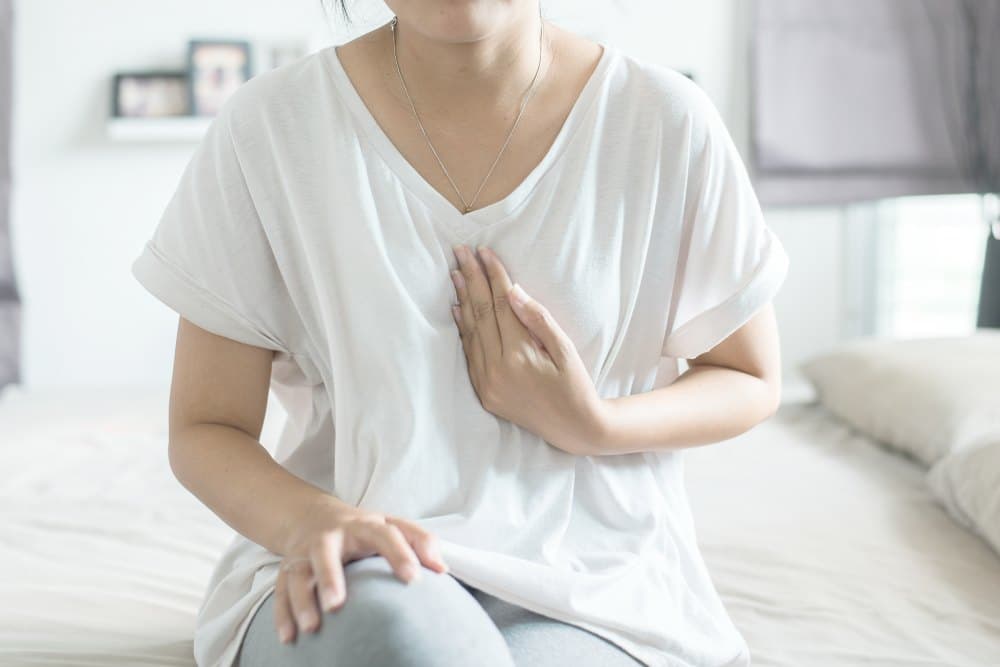 Gastroesophageal reflux disease,Because the esophageal sphincter that separates the esophagus and stomach dysfunction,Asian female having or symptomatic reflux acids