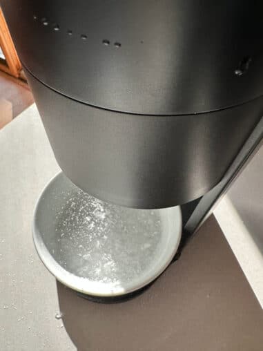 shave ice machine making snow