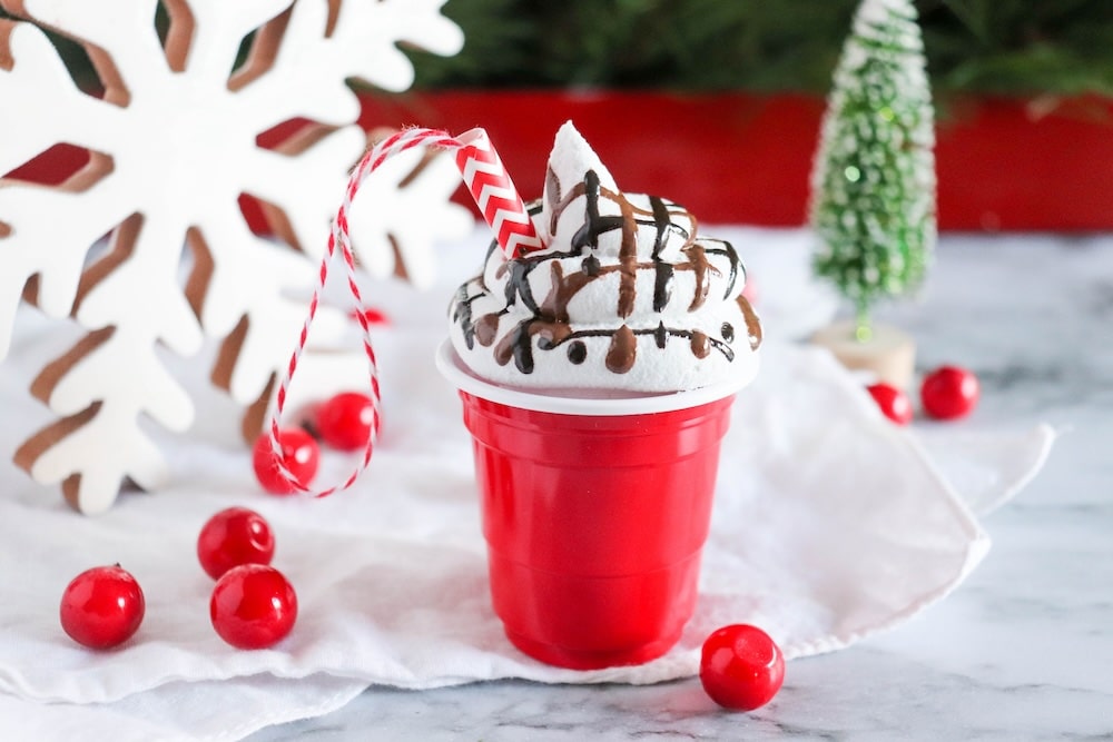 Easy DIY Coffee Cup Christmas Tree Ornament