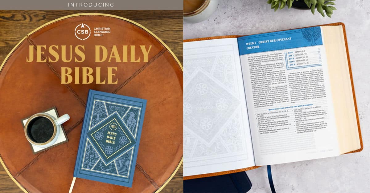 The CSB Jesus Daily Bible